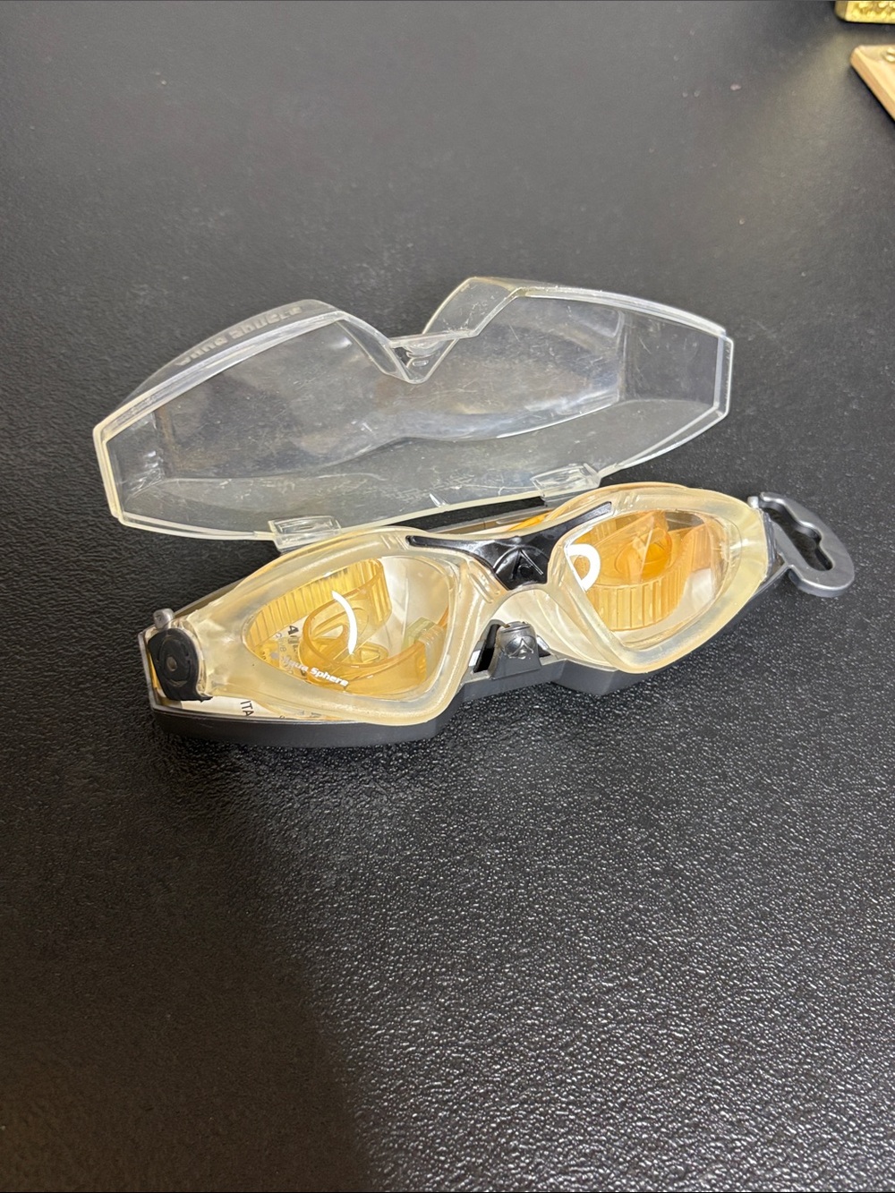 Aqua Sphere Clear Frame Swim Goggles